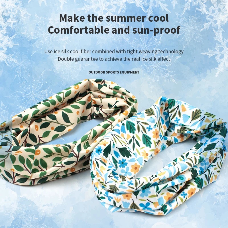 Kids Cooling Ice Silk Neck Gai - огляд і ціна Kids Face Mask