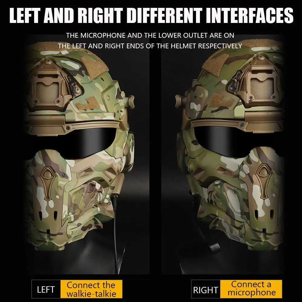 Tactical Assault Helmet Protec - огляд і ціна Anti Pollution Mask